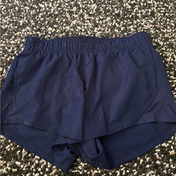 Navy Blue Athletic Shorts - Picture 3 of 3